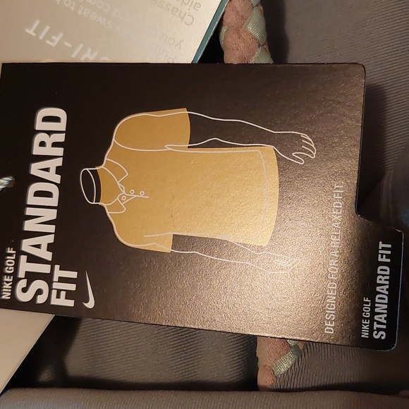 Men's Nike Golf Tour Performance Polo Shirt Gray Size Large NWT - Picture 5 of 7